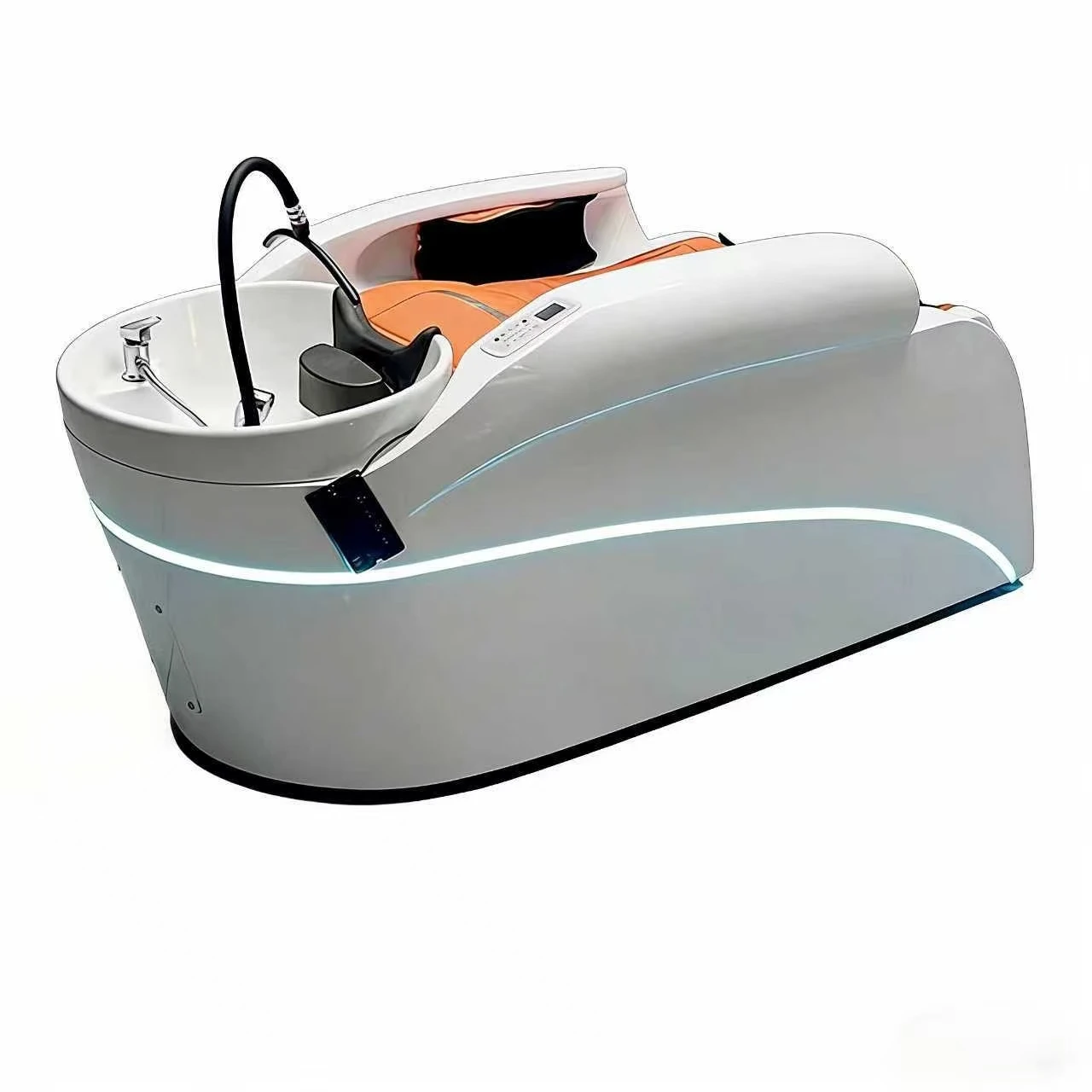 

！@Electric Massage Hair Washing Bed Thai Style Hair Therapy Bed Water Circulation Water Heater Integrated Hair Salon Special