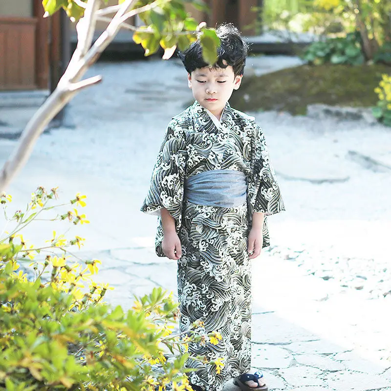 nuevo-kimono-tradicional-japones-para-ninos-2026-kimono-con-estampado-de-flores-nacionales-y-cinturon-yukata-para-actuaciones-escenicas
