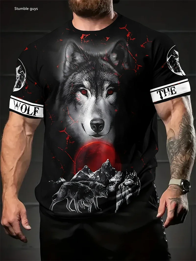 2026 Neues Übergroßes Anime-Inspiriertes Herren-T-Shirt Locker Geschnittenes Kurzarm-Shirt Weich Bequem Modisches Sport-Trikot