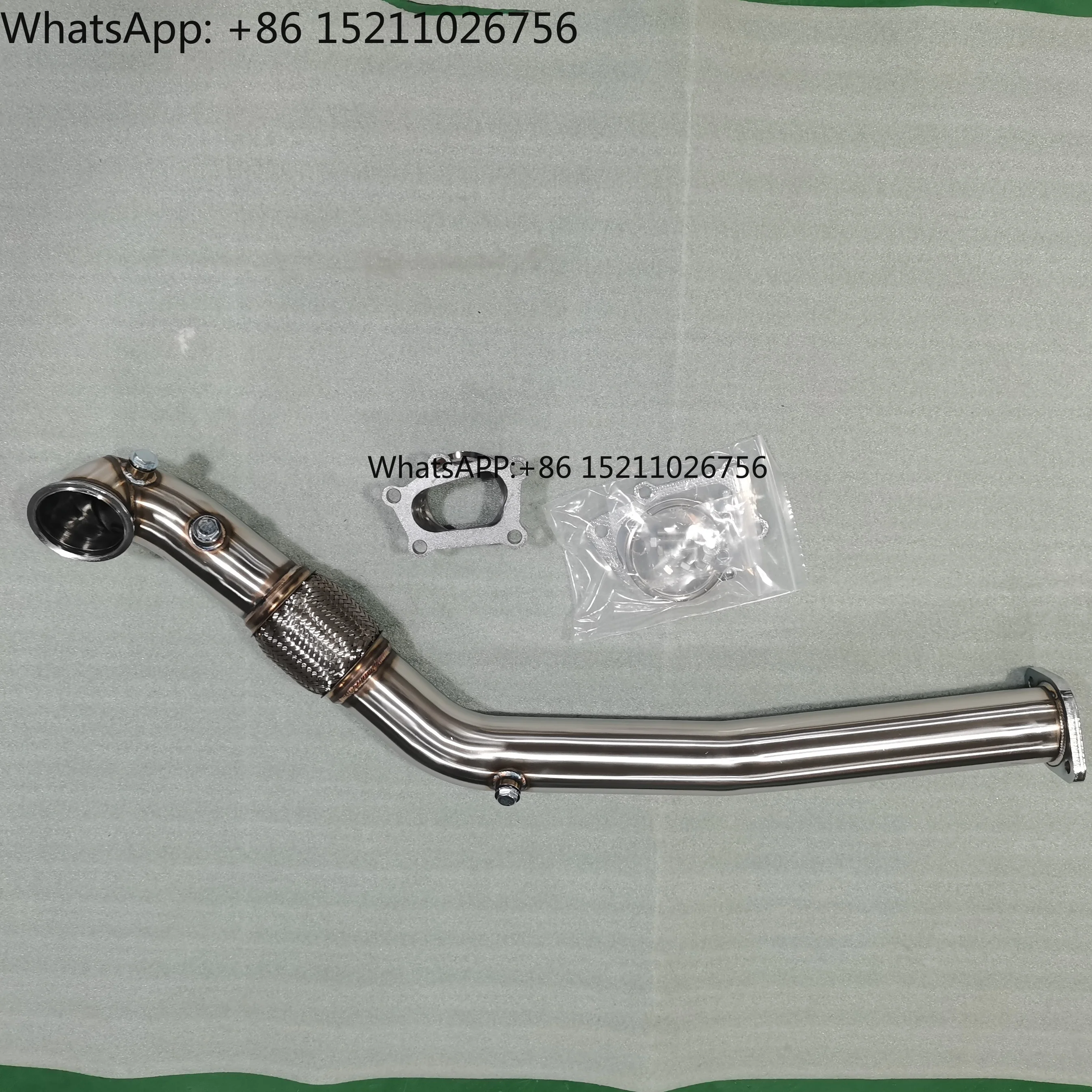Exhaust Down Pipes Stainless for 2006 - 2007 Mazda 6 Mazdaspeed 3