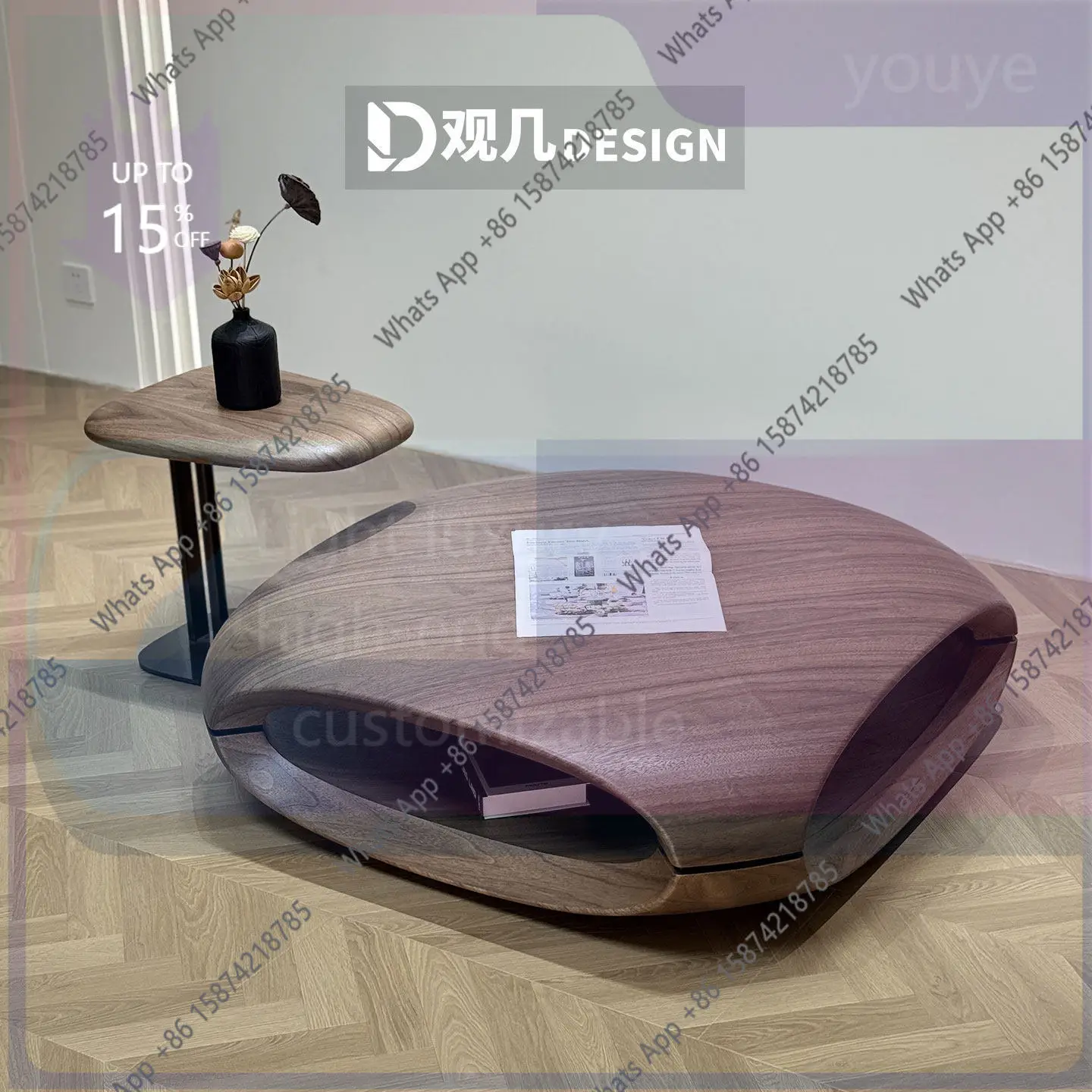 

grE Rt Designer Double-layer Coffee Table Combination Italian Minimalist High-end Large Flat 2026 New Fashion
