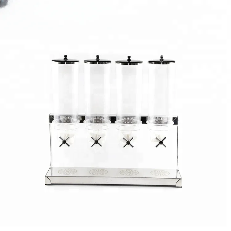 

Eco-friendly Stainless Steel Bulk Dry Food Cereal Dispenser For Supermarket