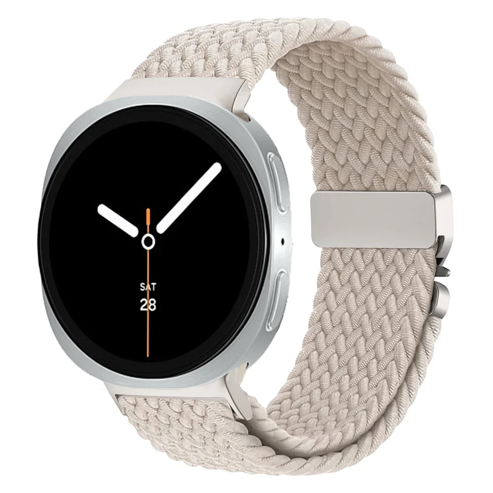 الأشرطة المضفر لساعة جالاكسي 8/8 الكلاسيكية 46 مللي متر 44 مللي متر 40 مللي متر المظلة استبدال حزام الرياضة سوار كوريا غالاكسي watch8 الفرقة #2