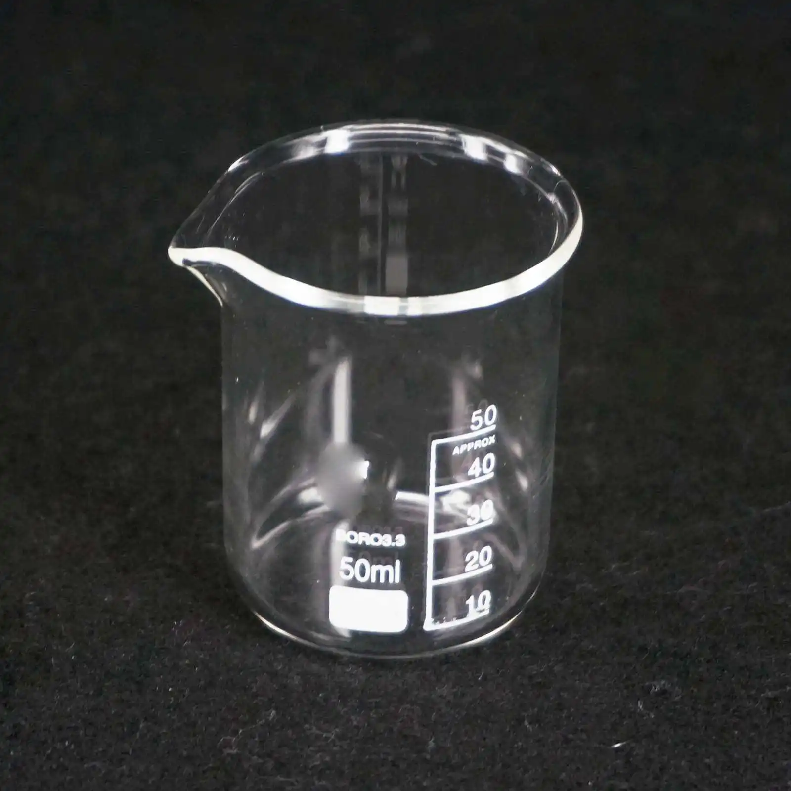 5ml/10ml/25ml/50ml/100ml/150ml/200ml  Borosilicate Glass Low Form Beaker Chemistry Labware