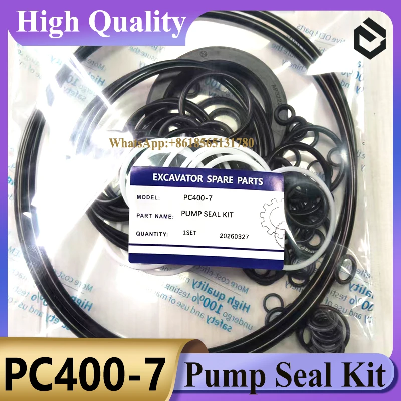 

Ремкомплект уплотнений гидравлического насоса PC340LC-6 PC400-7 PC450-7 для главного насоса экскаватора Komatsu, уплотнение 708-2H-00031