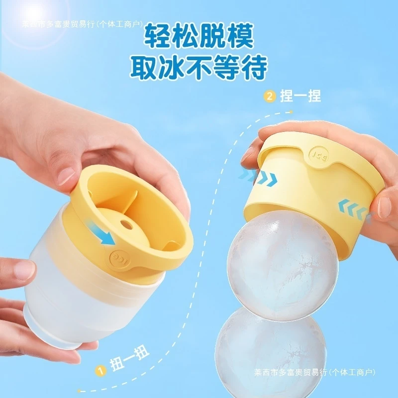 Silicone Ice Ball Maker Mold Whiskey Reusable Freezer Large Ice Cube Trays Home Bar Accessories Cocktail Drinks Kitchen Tools