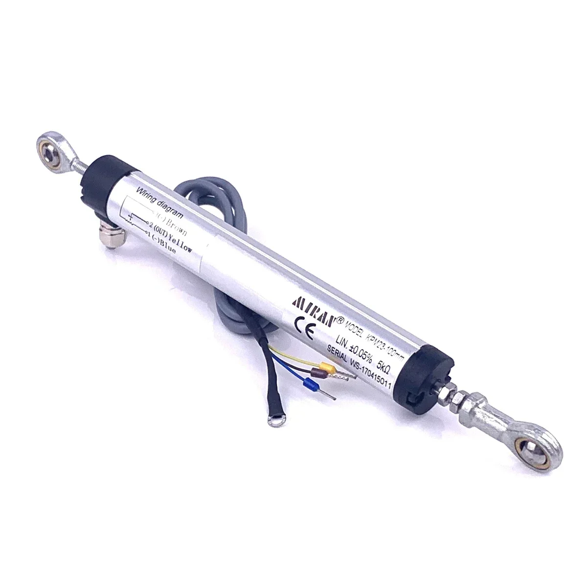 

Miran High-Accuracy KPM23-50mm Minitype Two End FIsheye Articulated Displacement Sensor