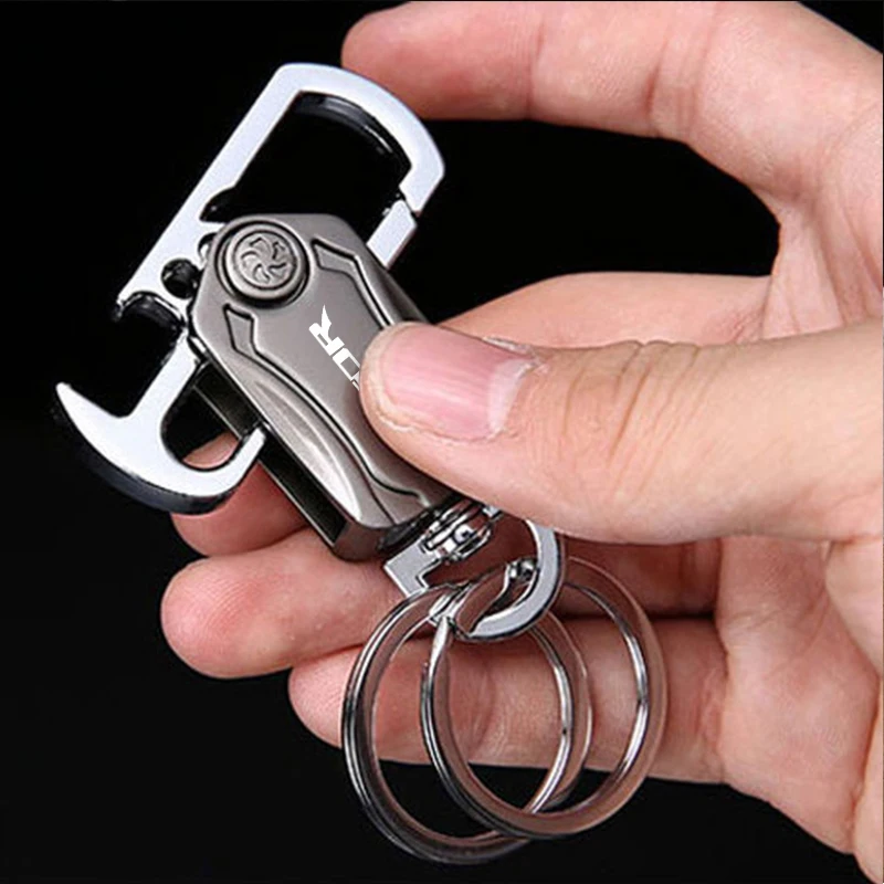 JDM Keychain Rings Key Chain Precious Metal for Ford RAPTOR Car Accessories