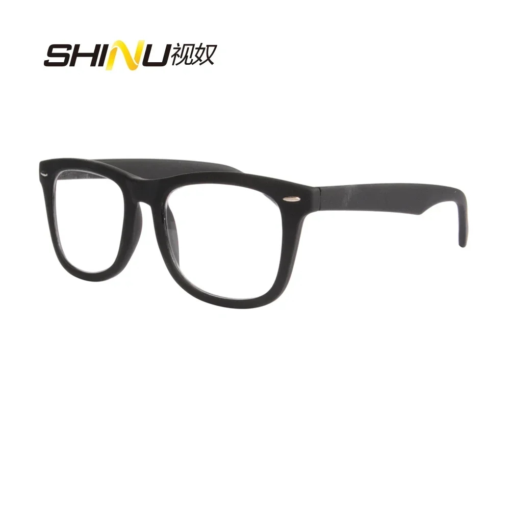 SHINU Brand Bifocal Presbyopia Glasses Men Progressive Multifocal Reading glasses can See Far And Near Myopia Eyeglasses custom