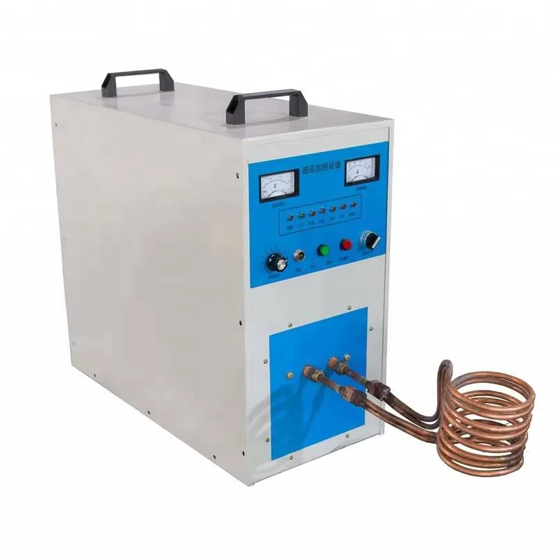

Chinese Manufacturer CE Certified 30KW Mini Magnetic High Frequency Induction Heating Machine Water Cooling For Steel