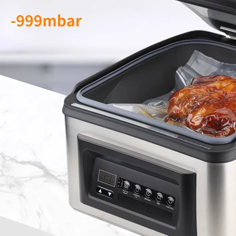 Chamber Style Pickling Machine Vacuum Machine Commercial Food Vacuum Sealing Machine Packaging& Sealing Machine 30cm