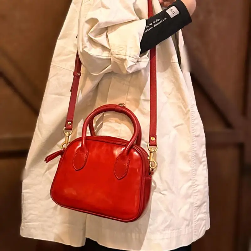 

weekend party luxury real cow leather women's small handbag simple fashion high quality genuine leather shoulder crossbody bag