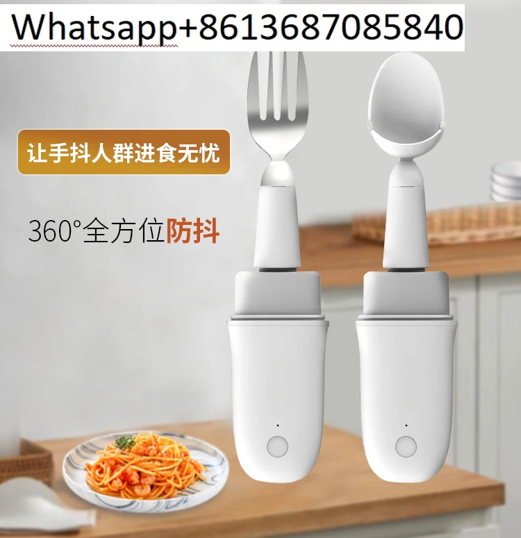 

Elderly Intelligent Anti-Shake Spoon Soup Spoon Elderly Hand Shake Tremor Technology Dinner Table Bag Aid Accessories