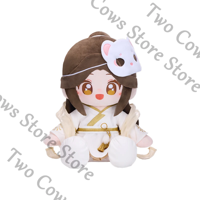 ของแท้ Tian Guan Ci Fu Xie Lian Hua Cheng วันเกิดอะนิเมะตุ๊กตาผ้าฝ้ายตุ๊กตาของเล่นตุ๊กตาท่าทางโยนหมอนคอสเพลย์ของขวัญ