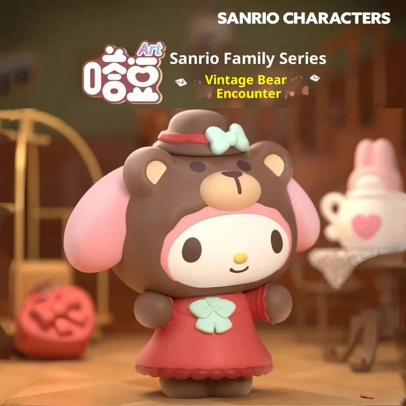 

Da Dou ART Series Retro Bear Encounter New Product Decoration Doll Toy Hands on Assembly Bracelet for Girls Birthday Gifts new