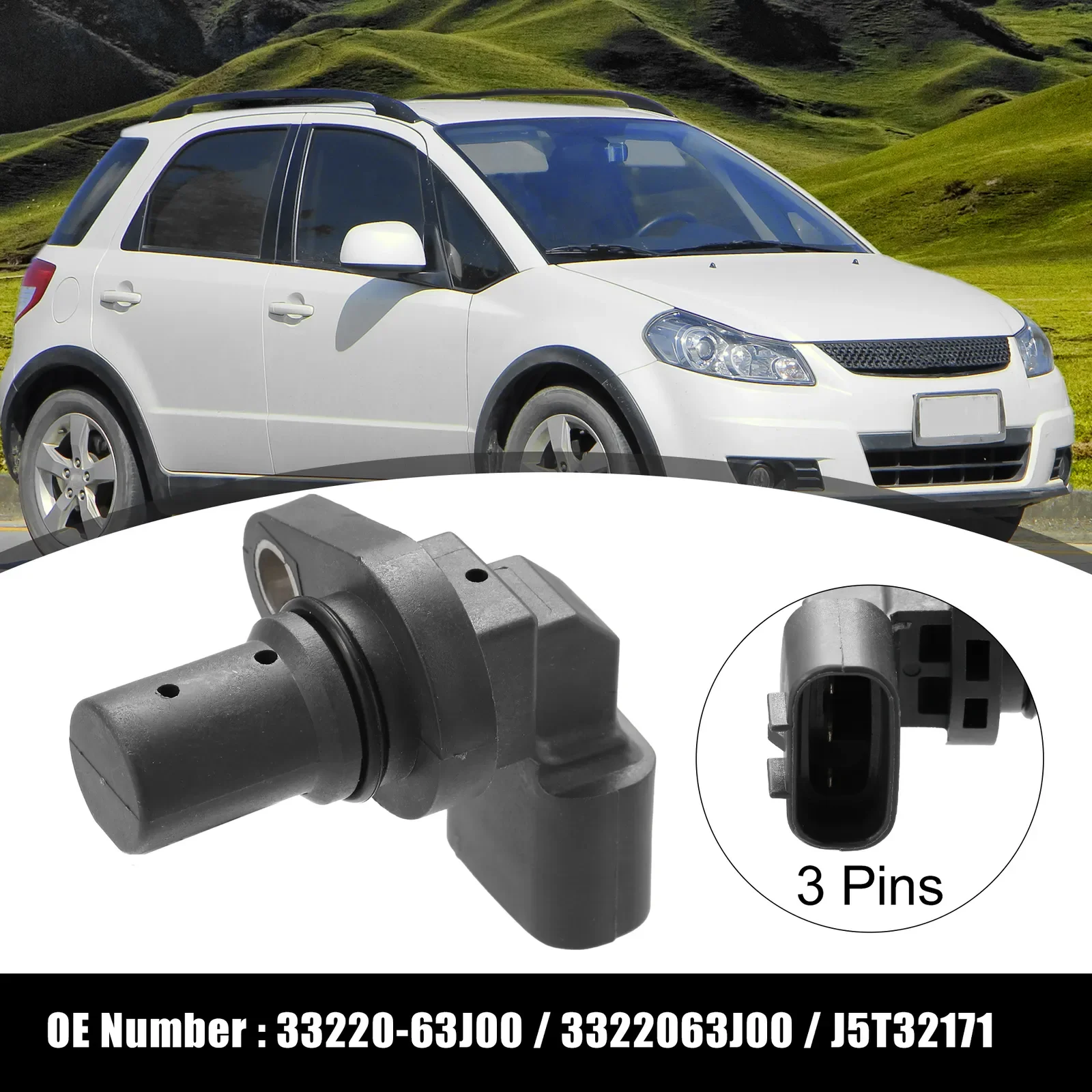 1 Pcs Crankshaft Sensor For SUZUKI IGNIS II JIMNY LIANA 2004-2013 J5T32171 33220-63J00 33220-65J00 33220-50M20 FREE SHIPPING!!!