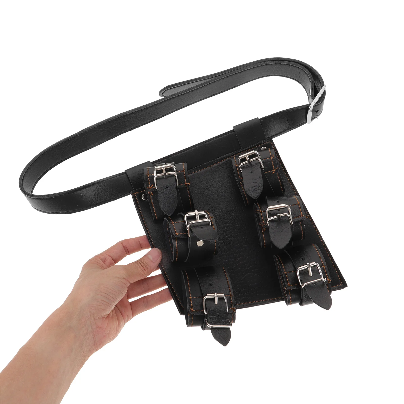 

1 Set Pu Belt Holder Frog For Cosplay Medieval Renaissance Costume Stage Performance Light Weight Sword Fixing Tool Belt Sword