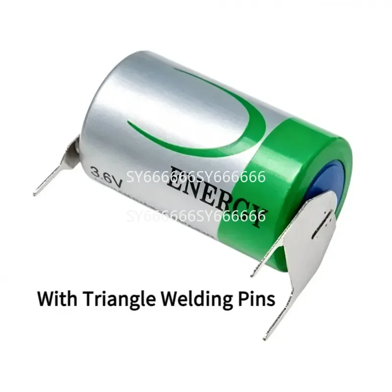 100% New Original Korea For XENO With Triangle Soldering Tabs XLP-050F 3.6V 1/2AA ER14250 Lithium Industrial Battery