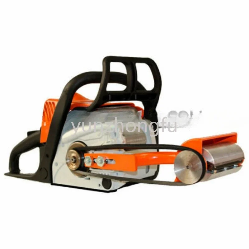 Chainsaw attachment log debarker notcher and log peeler wood saw machines