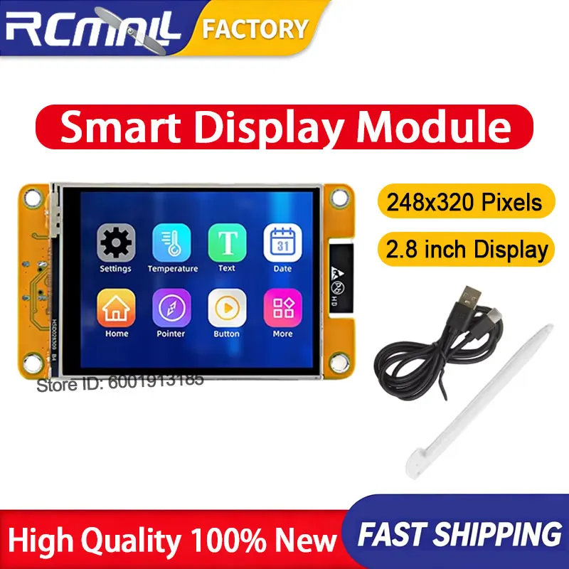 esp32-28-inch-smart-lcd-display-module-240x320-resistive-touch-screen-wireless-bt-compatible-with-arduino-board-home-office