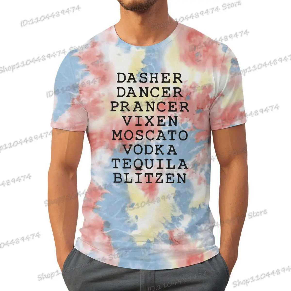 مضحك داشر راقصة المزق طباعة تي شيرت الرجال النساء مضيئة نمط تي شيرت موضة قصيرة الأكمام Crewneck أوم Camiseta #3