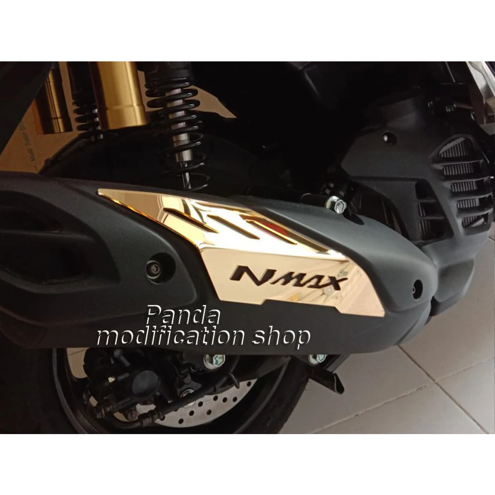 For YAMAHA n max 155 n max155 nmax155 2020 2021 2022 2023 accessories Exhaust decorative cover Body decoration decoration