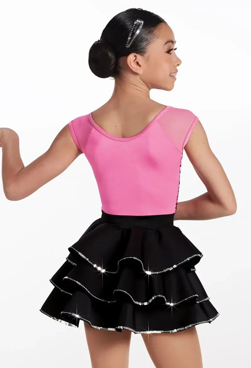 Stroje do tańca jazzowego i latynoamerykańskiego na zamówienie, profesjonalne, na rok 2025, w dowolnym kolorze, spódnica do występów.