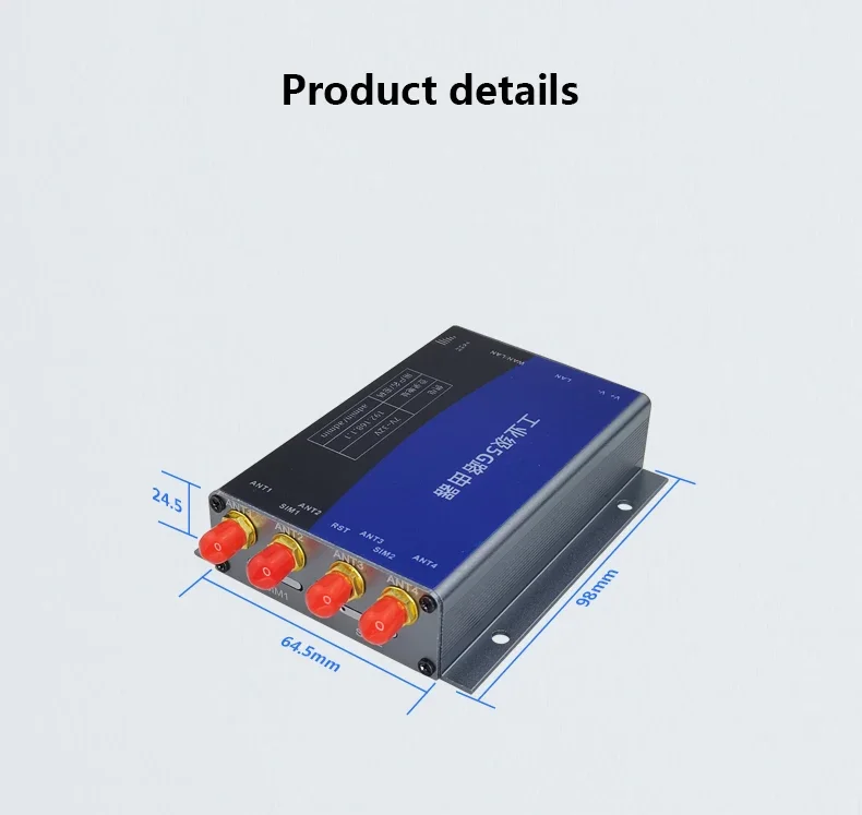 وصول جديد ZLWL 5G الصناعية واي فاي VPN راوتر راوتر لاسلكي مع فتحة بطاقة Sim المزدوجة #6