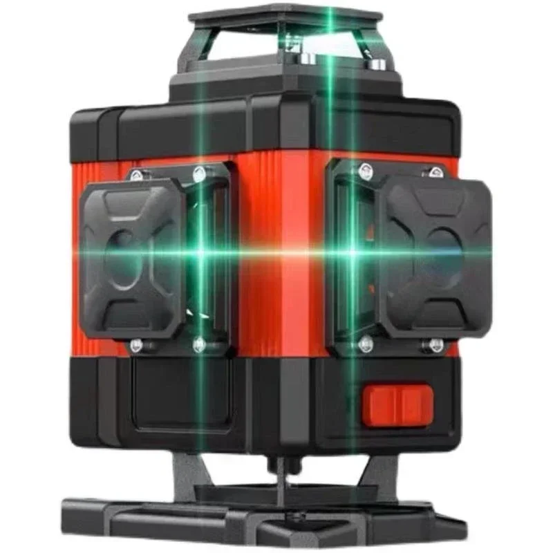 Burst Green Light 12-line Level, Imported Water Leveler, Blue Light 16-line Infrared Laser Super Automatic