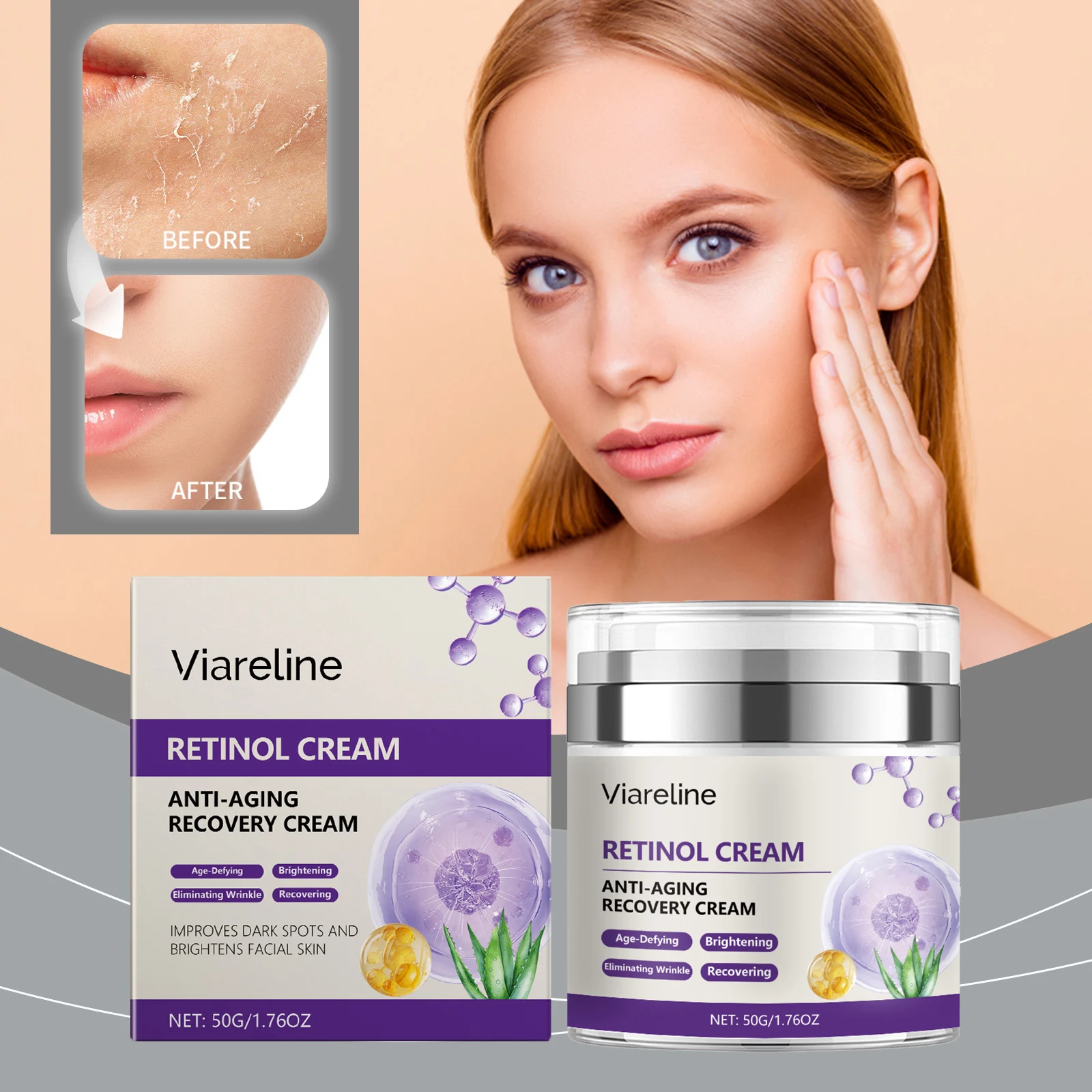 

Viareline Anti-Aging Retinol Cream