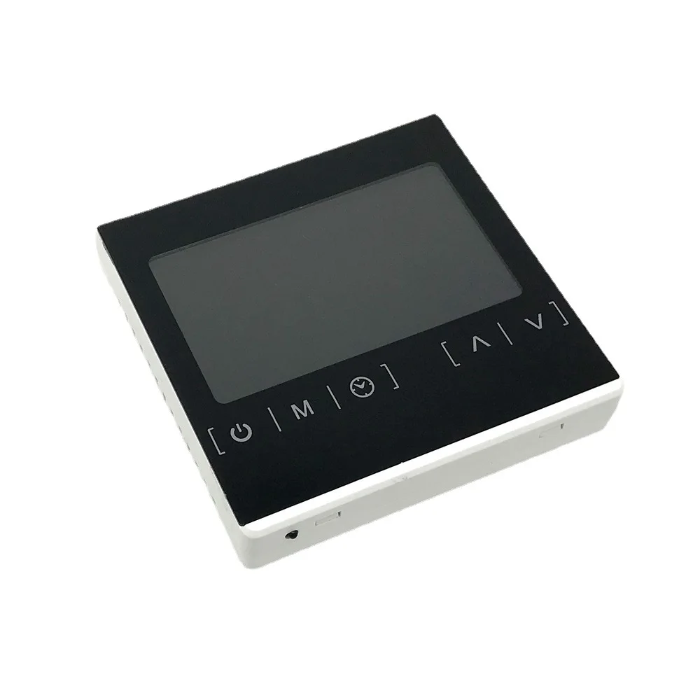 Heating Floor Warming Thermostat High Power Touch Screen Weekly Programming TemperatureController Dual Temperature Dual Control