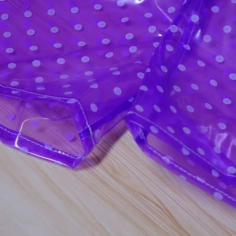 

Sexy Transparent Polka Dot PVC Boxer Shorts Soft Smooth Silent ABDL Plastic Pants Couple Waterproof Leak proof Diaper Panties