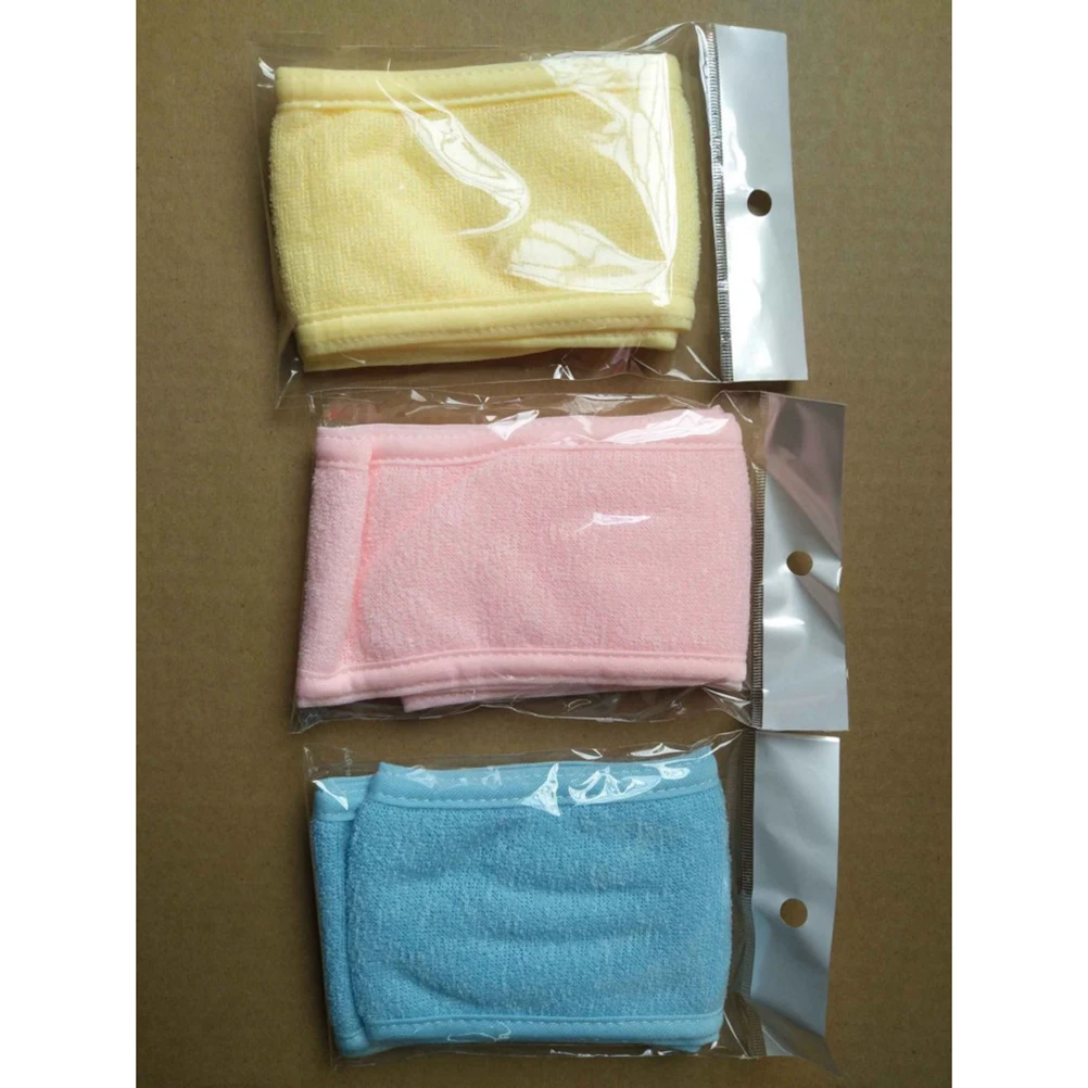

6PCS Hairbands Sweat Facial Spa Head Wrap Ribbon Tape Headband Comfortable Material Colorful Make Up Different Uses
