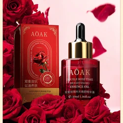 30ml Rose Ginseng Essence Oil Rose Essence Oil Anti-wrinkle Firming Liquid Face Nourishes Skin with Oil Skin Care Products