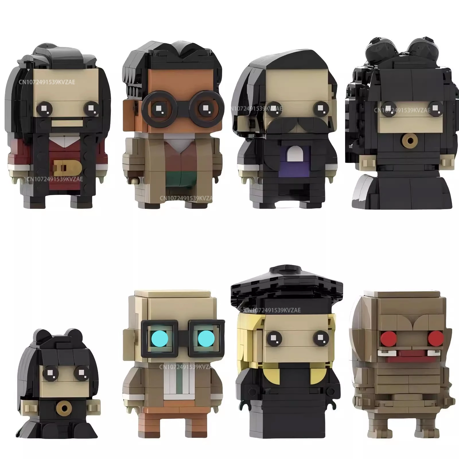 MOC Classic Movie 2019 Vampire Life Building Block Set Anime Figures Bricks Constructor Bricks Toys Xmas Gifts