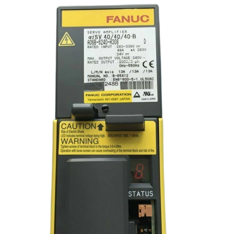 Fanuc A06B-6240-H308 Servo Amplifier Tested ok Expedited Delivery