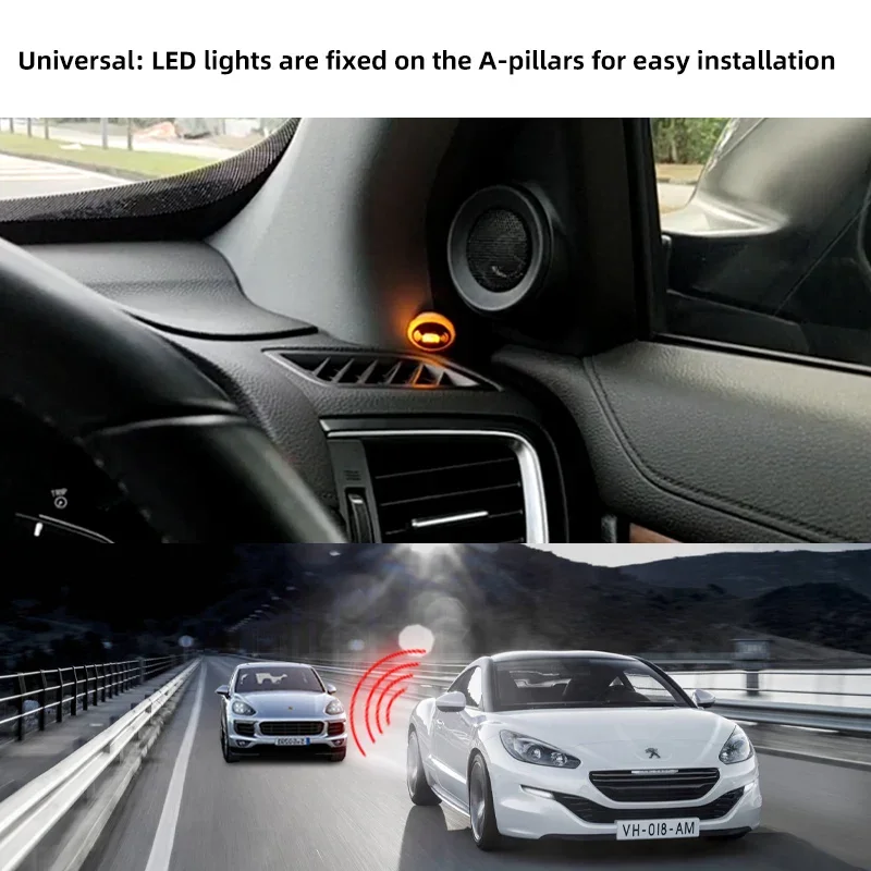 car universalbsd bsd blind spot warning rcta 77GHz Microwave radar  Lane change assistancebsm blind spot detection system