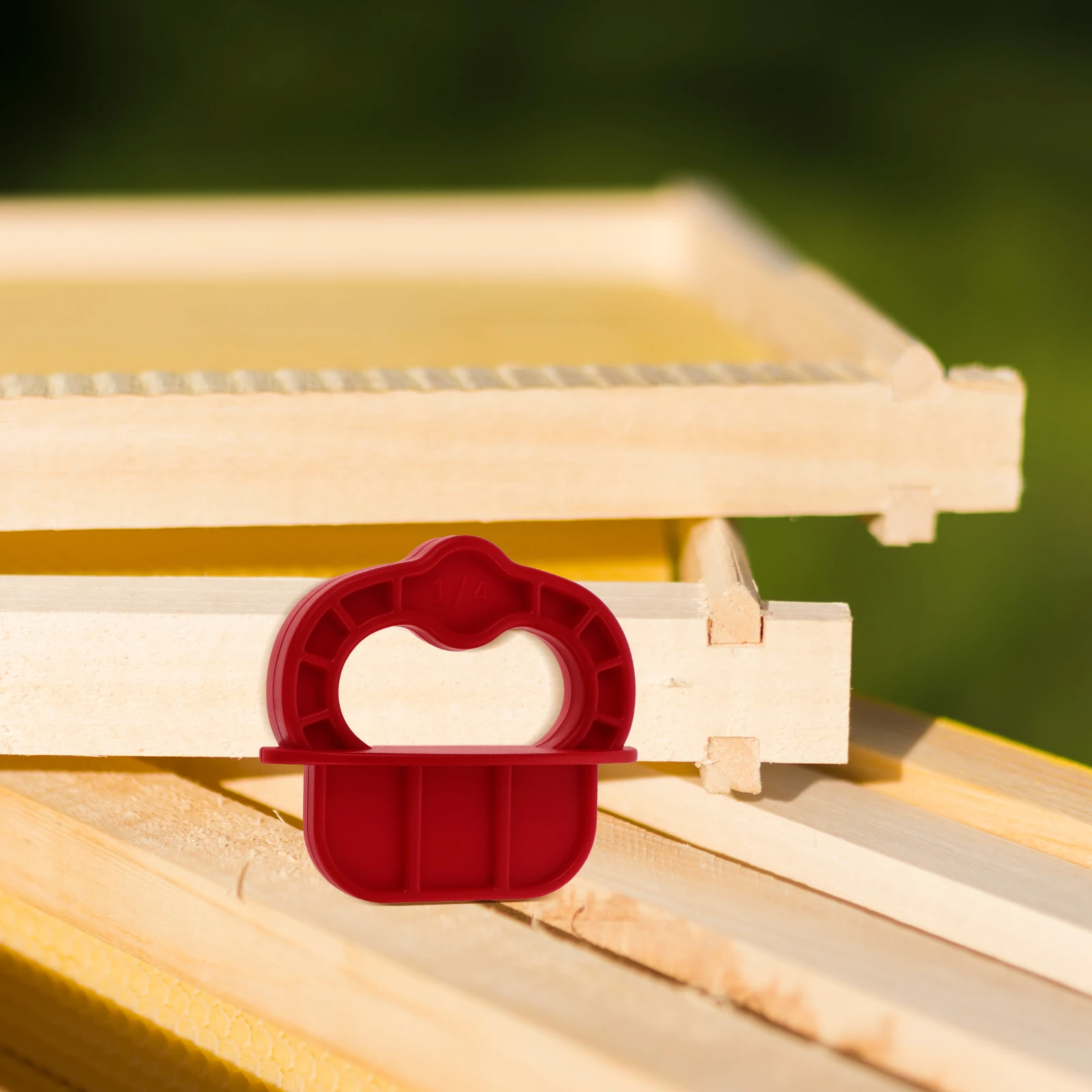 

12pcs 1 4 Inch Deck Spacer Tool Red Plastic Decking Board Spacers Mezzanine Clamping Fixtures Efficient for