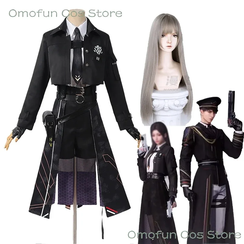 الحب والعميق لاعب الفضاء تأثيري Mc الزي زي شعر مستعار الملابس القتال موحدة أنيمي لعبة تأثيري هالوين حفلة زوجين الزي