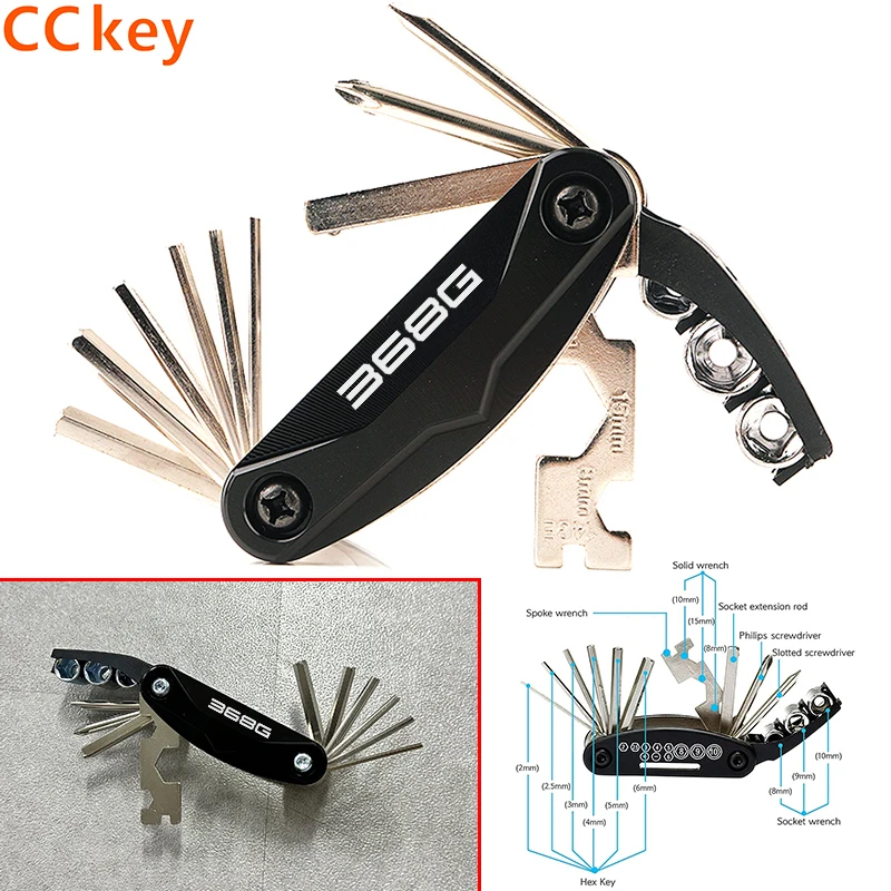 

Motorcycle CNC Portable Tool Repair Screwdriver Set For ZONTES 368G G368 368 G 368g 2024 2025+ Accessories