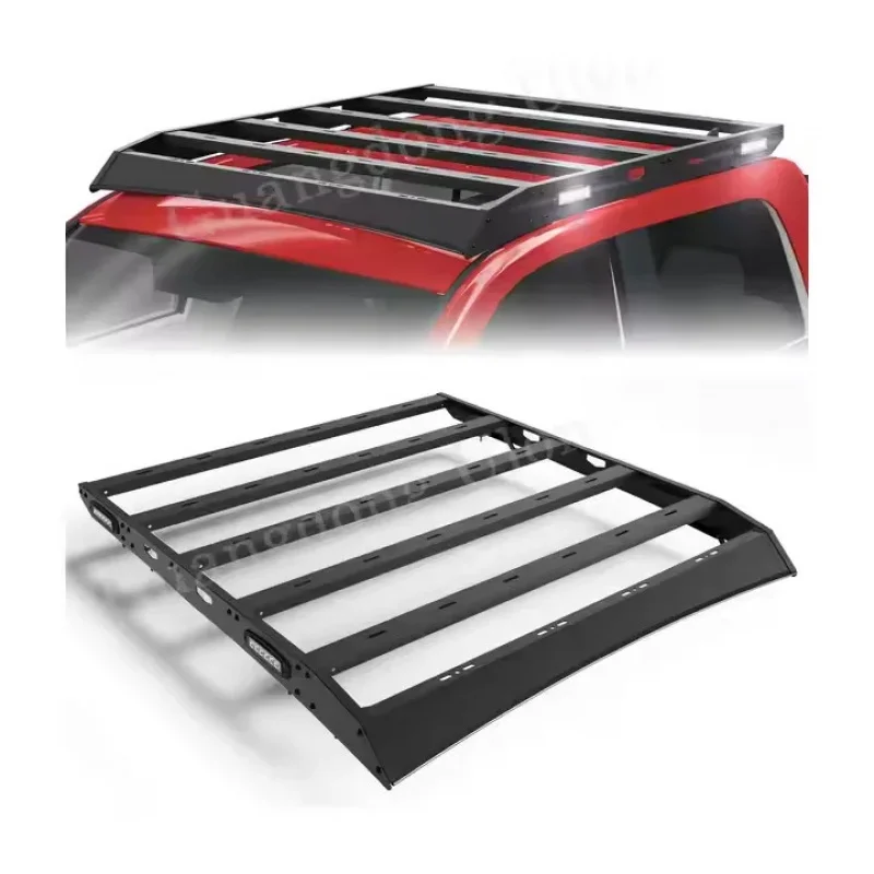 

Factory Hot Selling CoolCar Factory Wholesale Aluminum Plus Steel Car Roof Rack Off-road Pickup Truck Roof Rack For All Bestsell