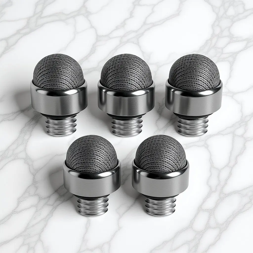 

Набор из 5 сменных наконечников для стилуса с внешней резьбой и сетчатым покрытием для сенсорных экранов, для рисования, письма, игр и архитектурной работы