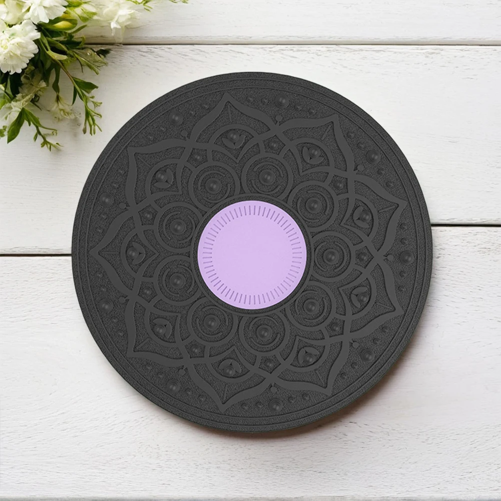 Tabla de equilibrio oscilante, tabla de equilibrio oscilante para Yoga, ejercitador de equilibrio portátil, tabla de estabilidad para ejercicio de cuerpo completo