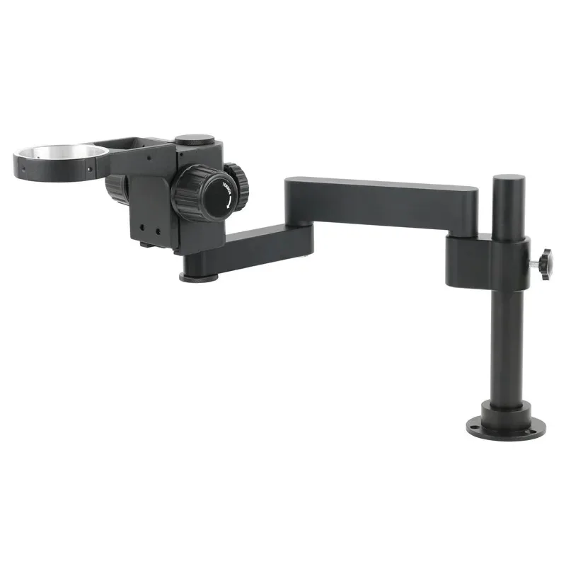 Rotatable Folding Bracket Articulating Holder Stand Universal 76/50MM Focuse Arm for Stereo Trinocular Microscope Digital Camera