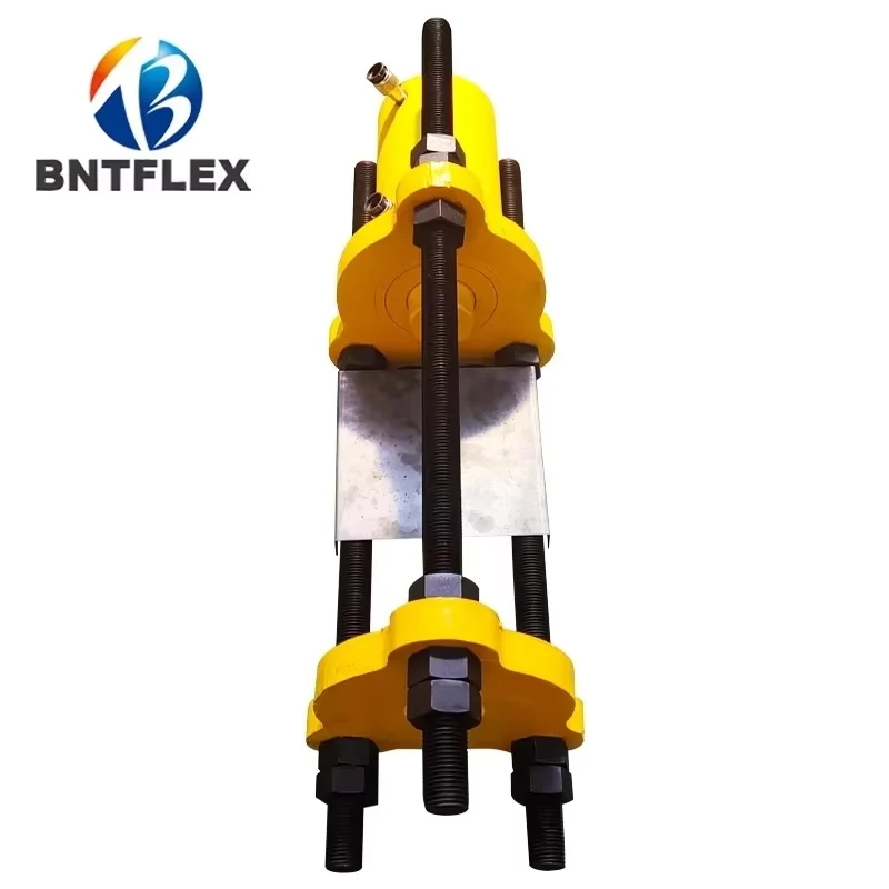Portable YJ50-B type track pin disassembler excavator Crawler chain press machine 120 tons without hydraulic pump