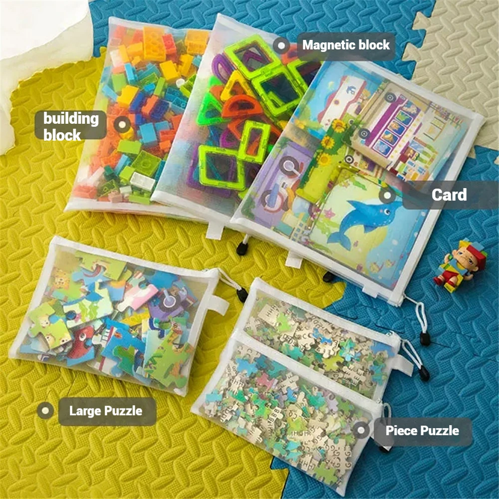 8 قطع من أكياس شبكية بسحاب، 3 مقاسات، أكياس شبكية بسحاب، حقائب سفر شفافة مقاومة للماء، حقائب مستندات للوازم المكتبية مع سحاب