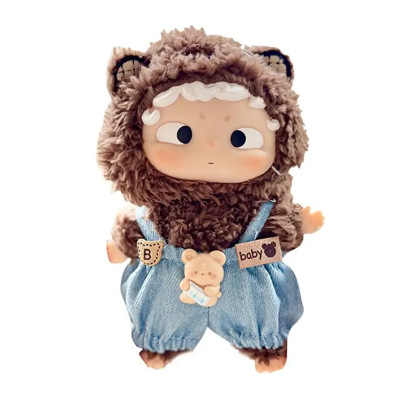 Baby Doll Clothes Handmade Cloth Funny Dolls Dress-up Games Creative Kids Toys Collectible Decorative Doll Dress-up Playset For