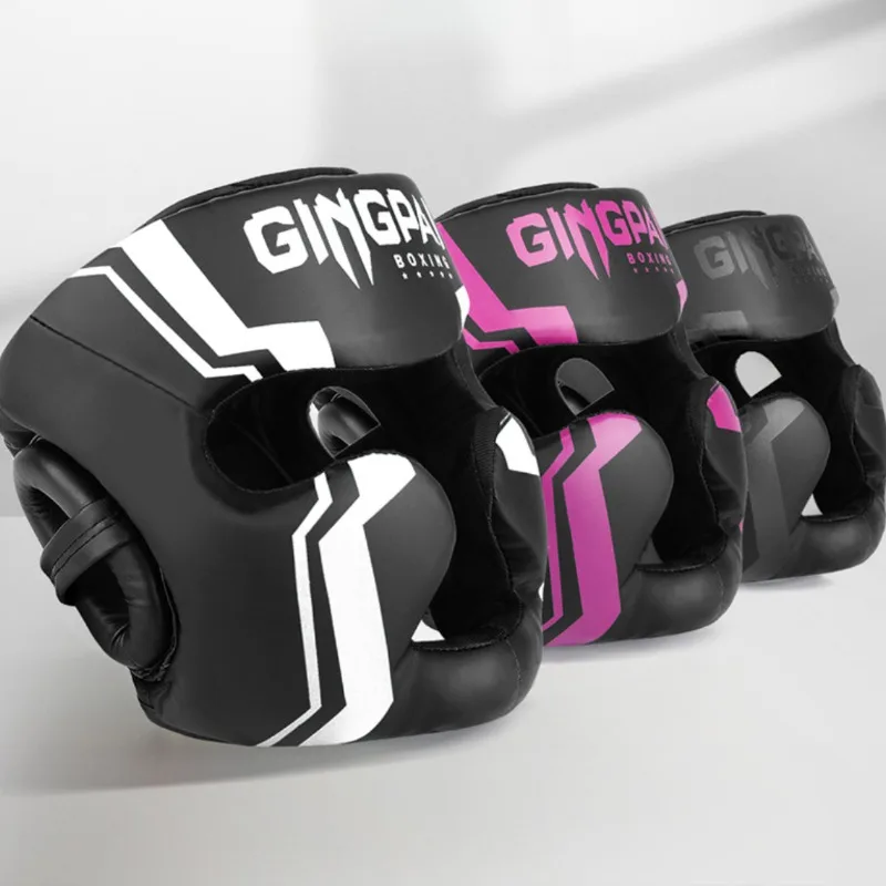 

Professional Kick Boxing Helmet Adult Child Head Protection for Boxing Sanda Helmet Muay Thai Practical Training Competition