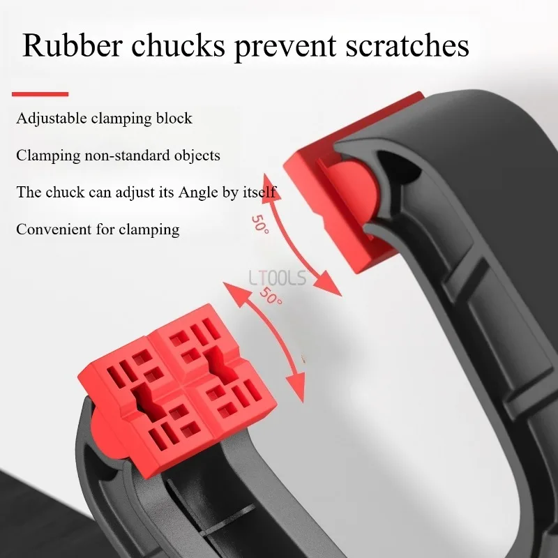 

Woodworking Clamp Securing Clip Multifunctional Fixture Carpenter's A-shaped Plastic Clips Photography Background Clamp Tools