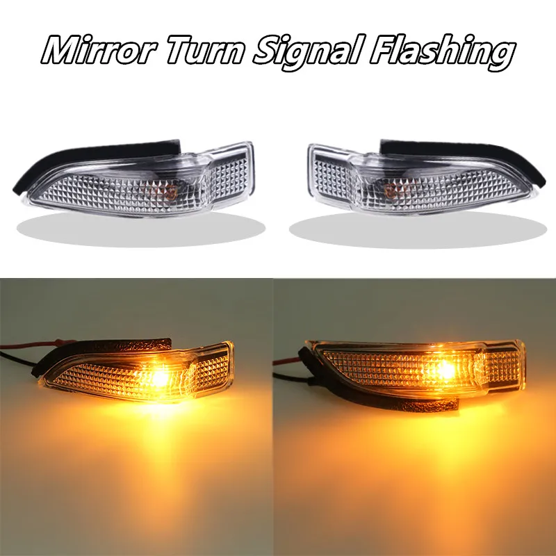 Rearview Mirror Flashing Turn Signal Change Lane Signal Light For TOYOTA CAMRY COROLLA YARIS LED Lights 81730-52100 81740-52050